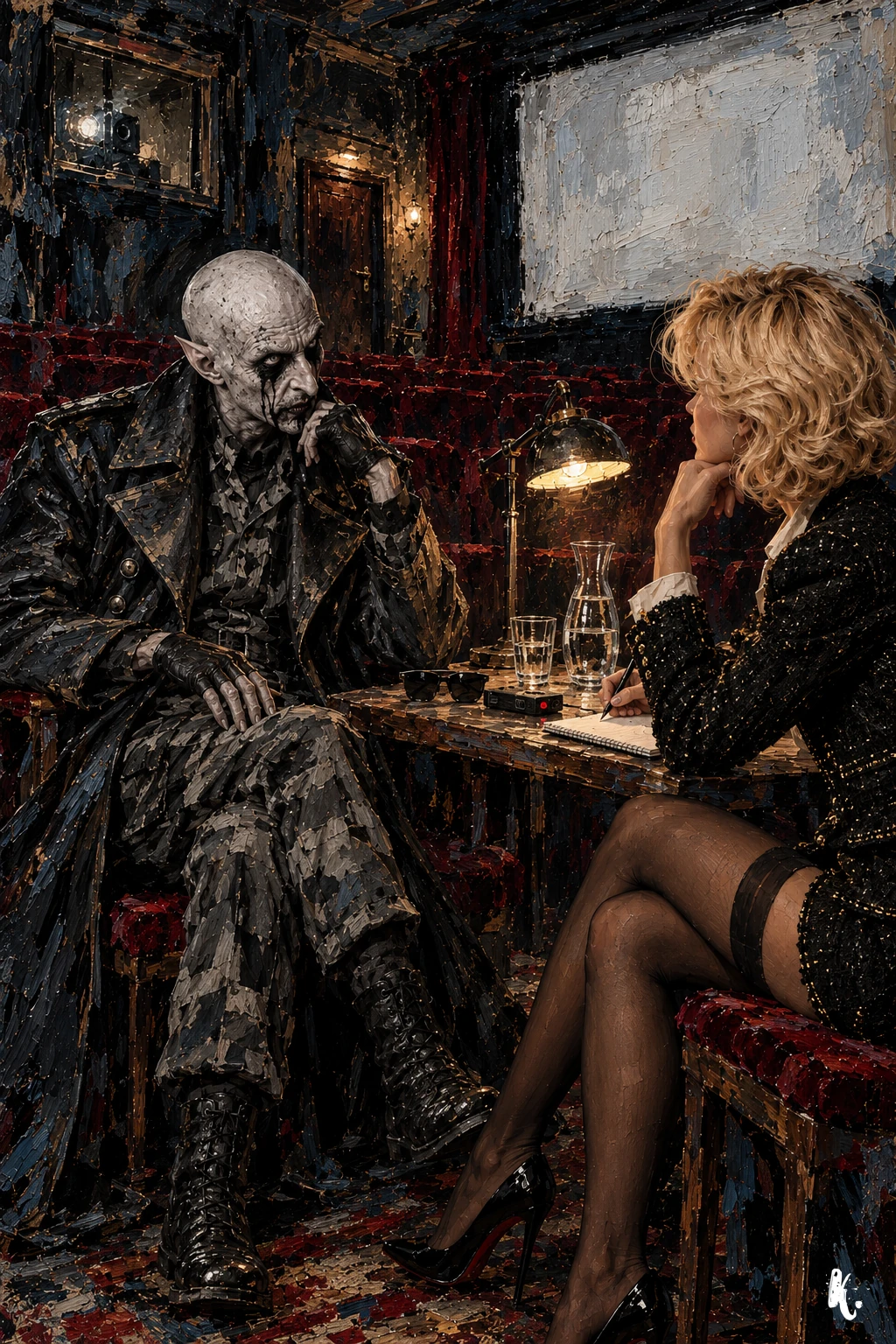 Orlok et Babyface dans un échange retenu