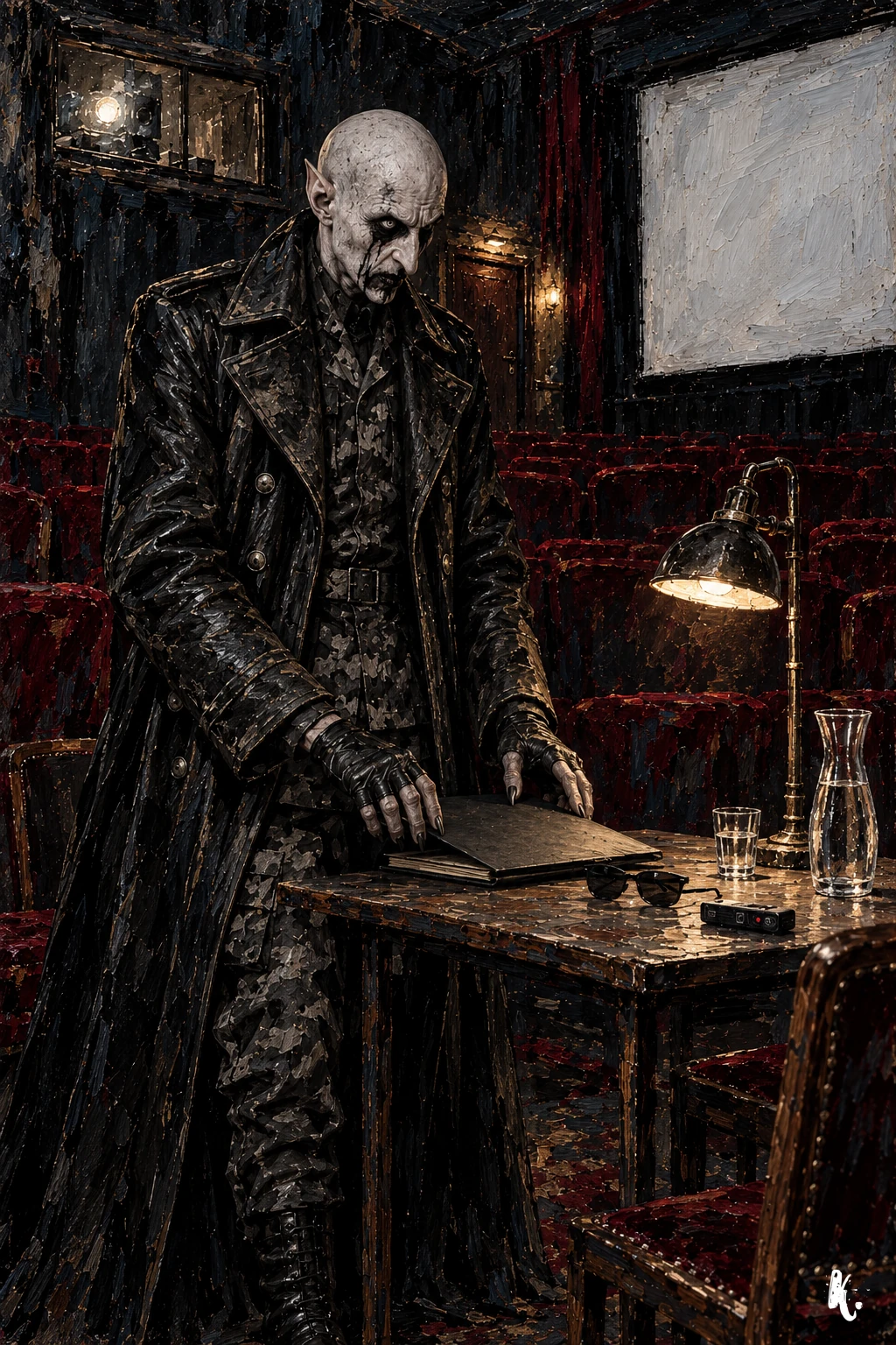 Orlok referme un dossier sans en montrer le contenu