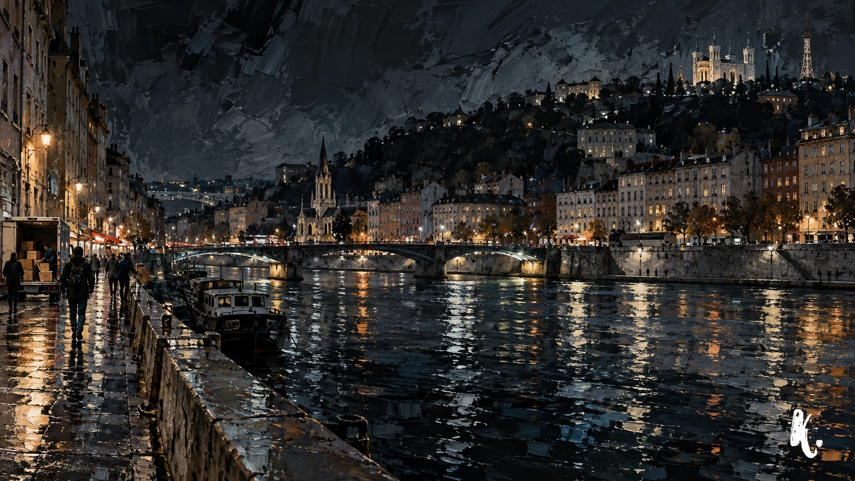 Lyon, après minuit