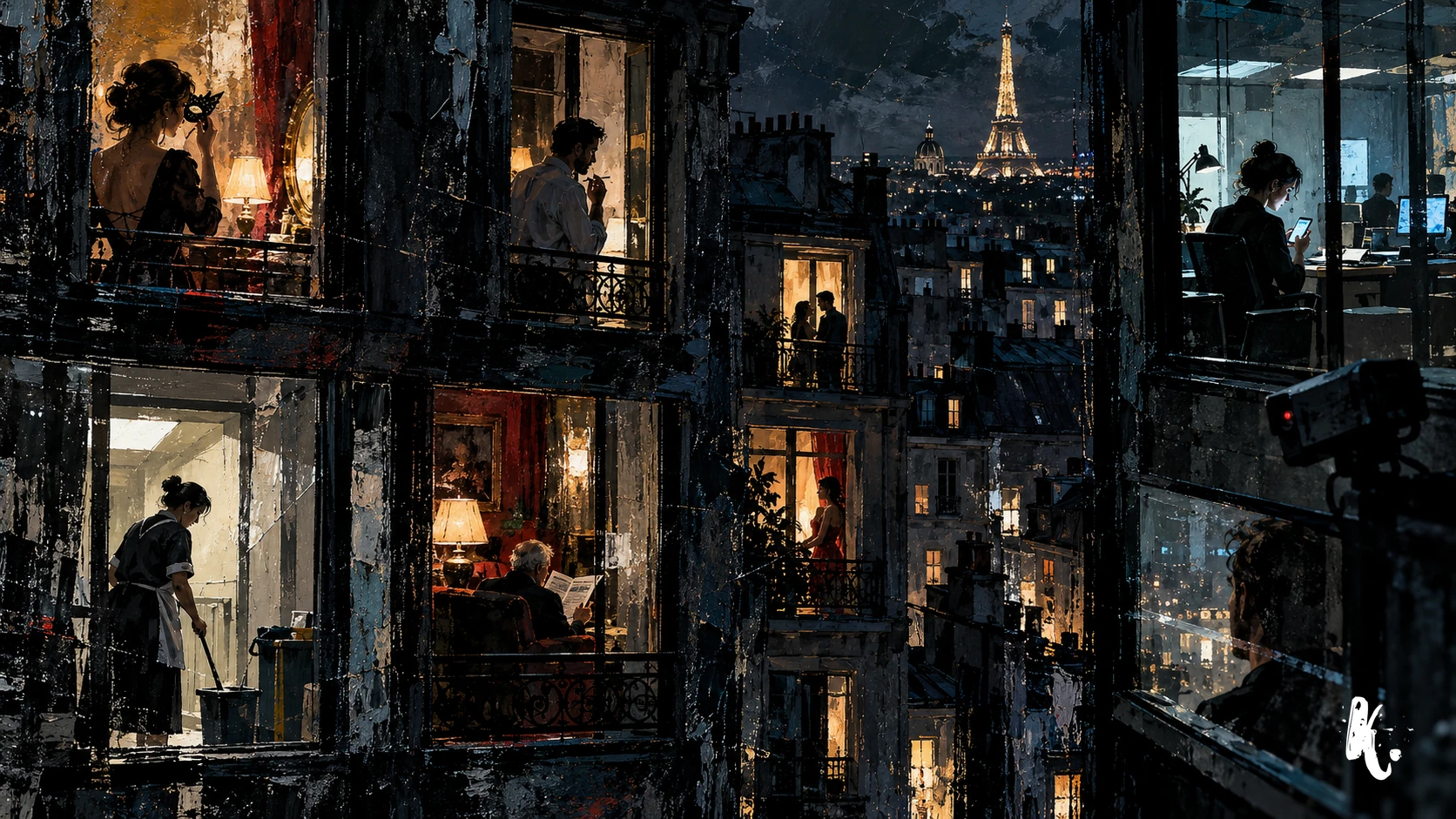 Scène nocturne : Des adversaires qui vivent le jour